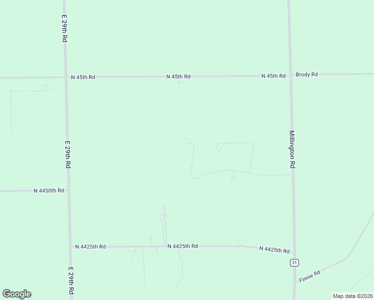 map of restaurants, bars, coffee shops, grocery stores, and more near 2946 4459th Road in Newark