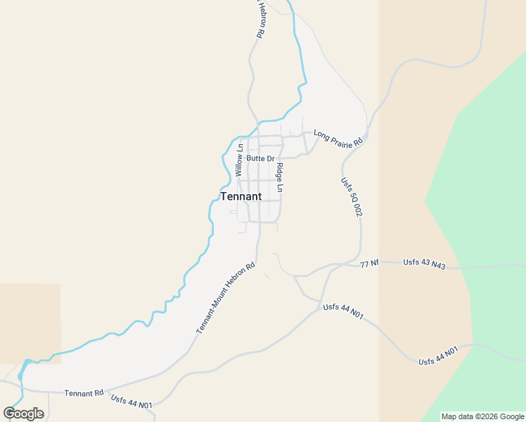 map of restaurants, bars, coffee shops, grocery stores, and more near 13535 Tennant Rd in Macdoel