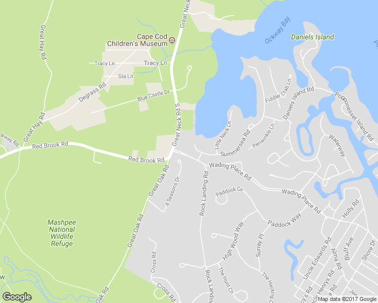 map of restaurants, bars, coffee shops, grocery stores, and more near 7 Summersea Road in Mashpee