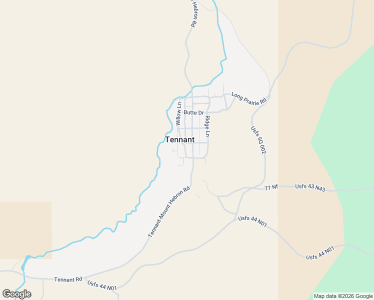 map of restaurants, bars, coffee shops, grocery stores, and more near 13535 Tennant Rd in Macdoel