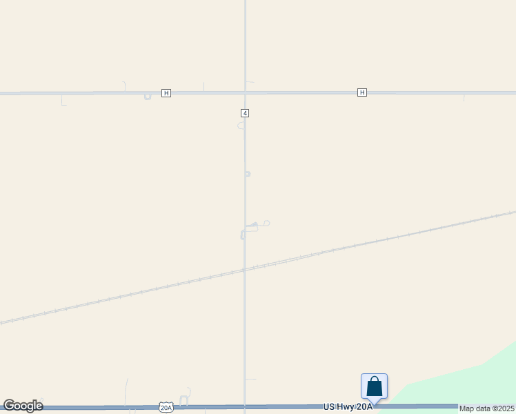 map of restaurants, bars, coffee shops, grocery stores, and more near 7610 County Road 4 in Delta