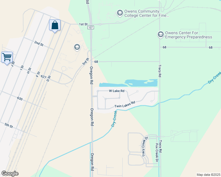 map of restaurants, bars, coffee shops, grocery stores, and more near 7351 West Lake Road in Perrysburg