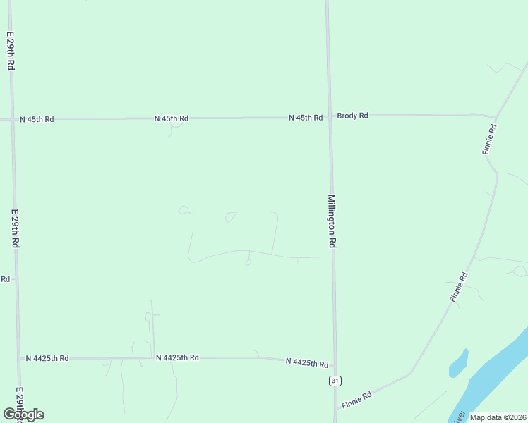 map of restaurants, bars, coffee shops, grocery stores, and more near 4479 East 2979th Road in Newark