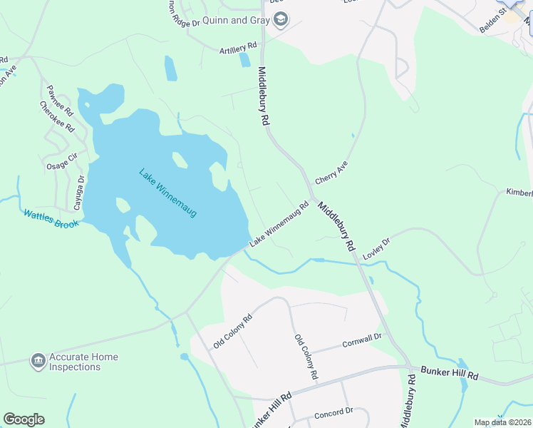 map of restaurants, bars, coffee shops, grocery stores, and more near 10 Caruso Drive in Watertown