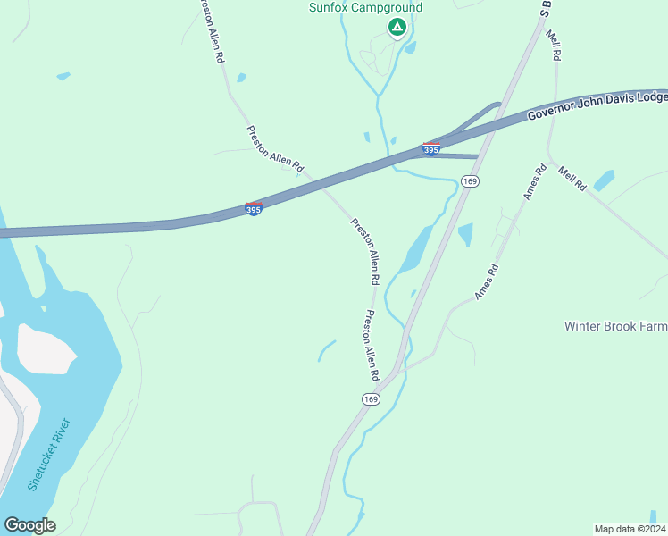 map of restaurants, bars, coffee shops, grocery stores, and more near 61 Preston Allen Road in Lisbon