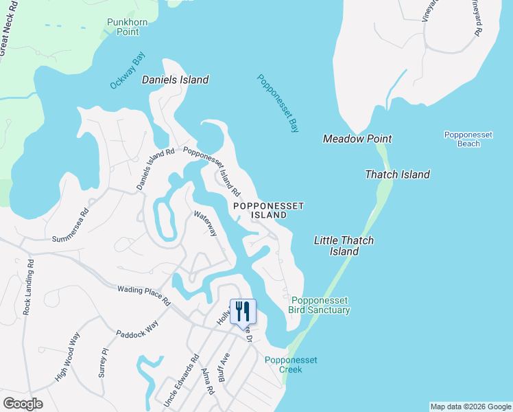 map of restaurants, bars, coffee shops, grocery stores, and more near in Mashpee
