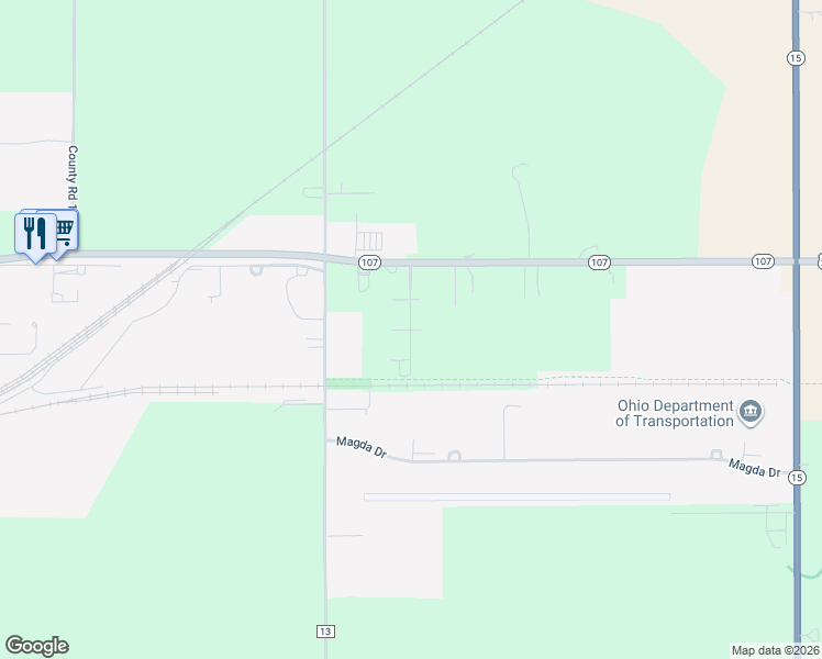 map of restaurants, bars, coffee shops, grocery stores, and more near Roger Street in Montpelier
