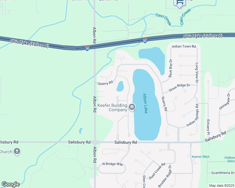 map of restaurants, bars, coffee shops, grocery stores, and more near 3021 Alex Court in Maumee