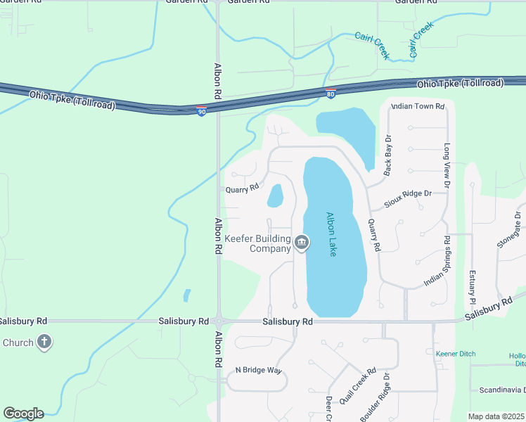 map of restaurants, bars, coffee shops, grocery stores, and more near 3021 Alex Court in Maumee