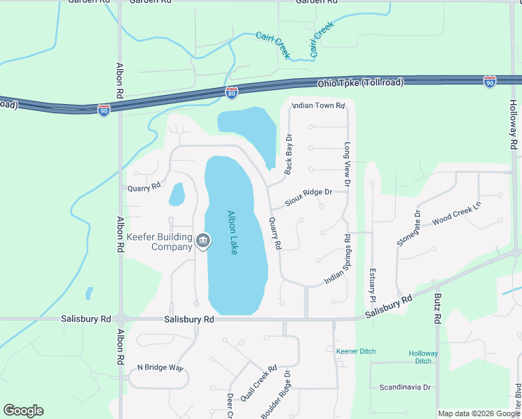 map of restaurants, bars, coffee shops, grocery stores, and more near 3016 Quarry Road in Maumee