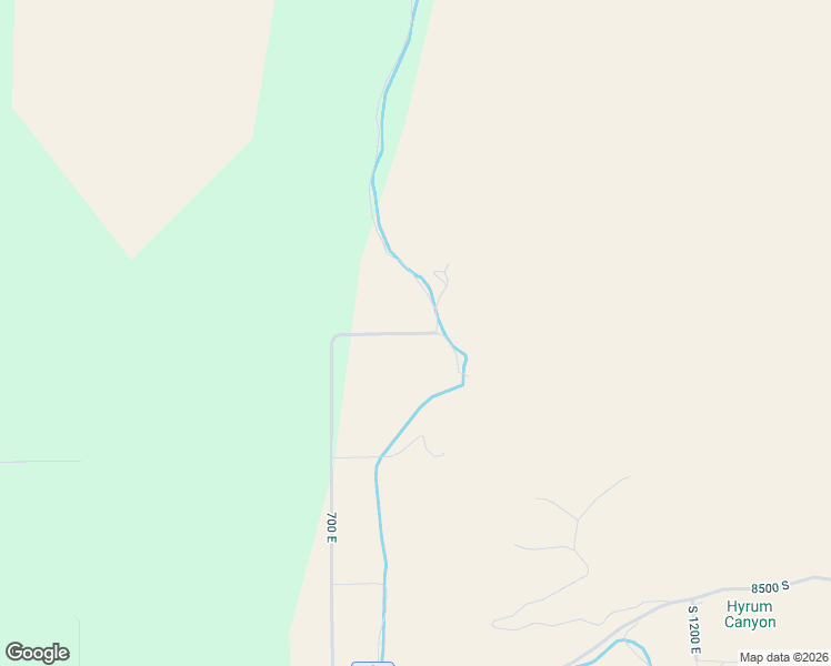 map of restaurants, bars, coffee shops, grocery stores, and more near 515 East 8000 South in Hyrum