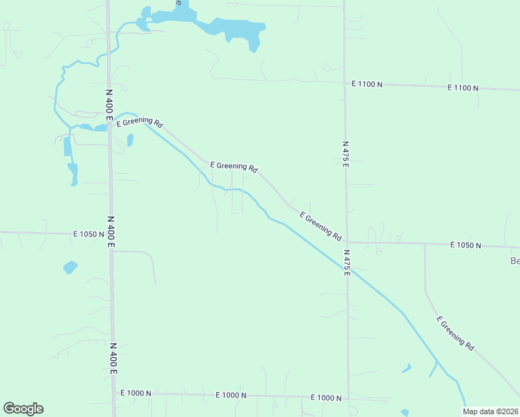 map of restaurants, bars, coffee shops, grocery stores, and more near 444 East Greening Road in Chesterton
