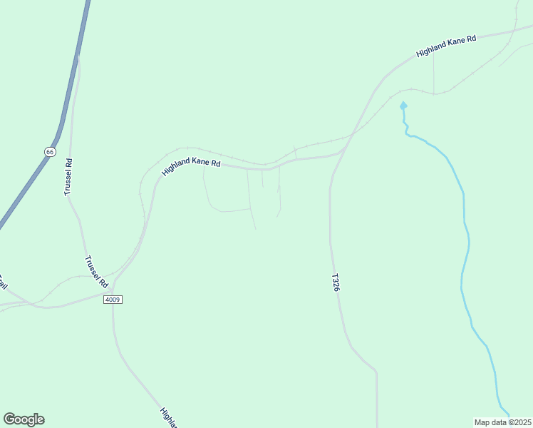 map of restaurants, bars, coffee shops, grocery stores, and more near 2752 Highland Road in Kane