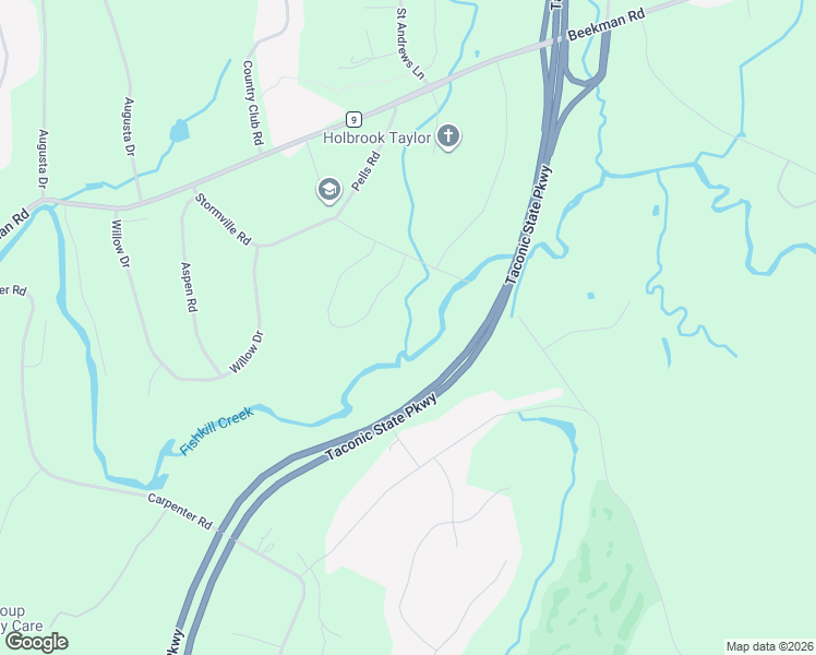 map of restaurants, bars, coffee shops, grocery stores, and more near 42 Stormville Rd in Hopewell Junction
