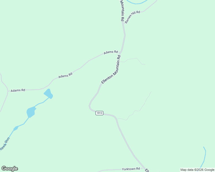 map of restaurants, bars, coffee shops, grocery stores, and more near Ellenton Mountain Road in Roaring Branch