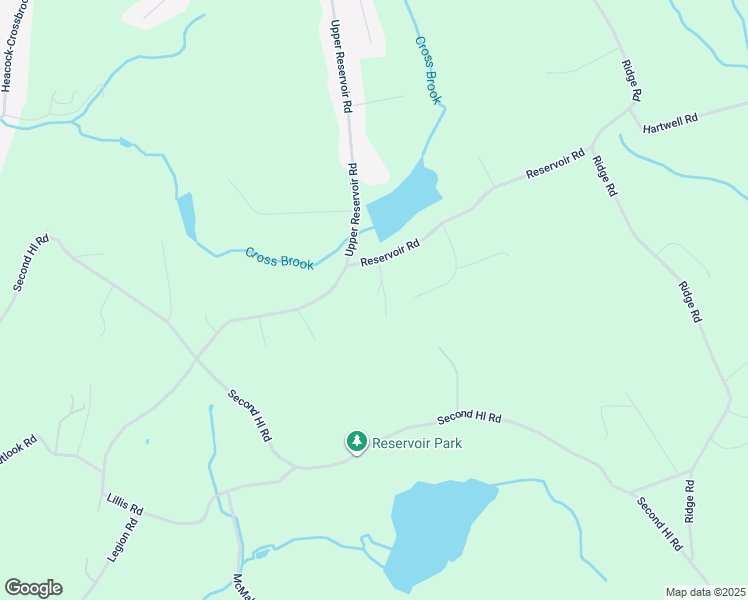 map of restaurants, bars, coffee shops, grocery stores, and more near 54 Reservoir Road in New Milford
