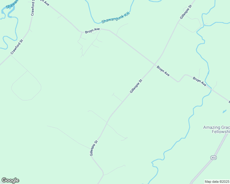 map of restaurants, bars, coffee shops, grocery stores, and more near 310 Gillespie Street in Pine Bush