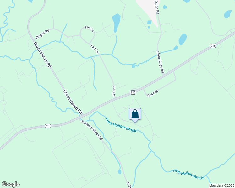 map of restaurants, bars, coffee shops, grocery stores, and more near 689 New York 216 in Poughquag