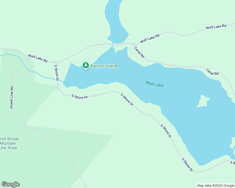 map of restaurants, bars, coffee shops, grocery stores, and more near 311 South Shore Drive in Wurtsboro