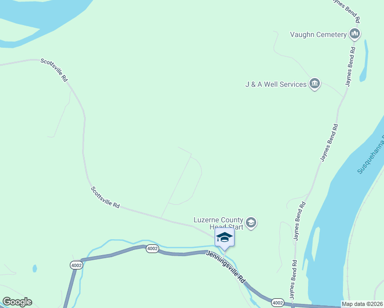 map of restaurants, bars, coffee shops, grocery stores, and more near Russell Rd in Wyoming