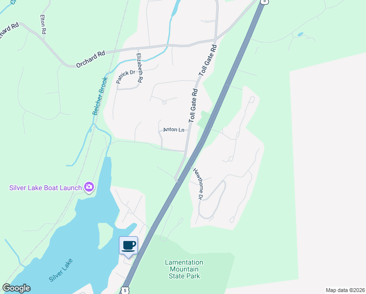 map of restaurants, bars, coffee shops, grocery stores, and more near 656 Toll Gate Road in Berlin