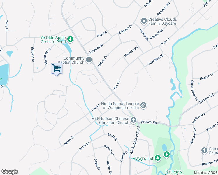 274 All Angels Hill Road, Wappingers Falls NY Walk Score