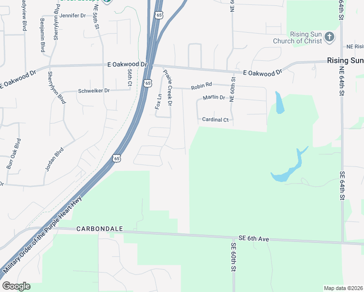 map of restaurants, bars, coffee shops, grocery stores, and more near 240 Hillside Drive in Pleasant Hill