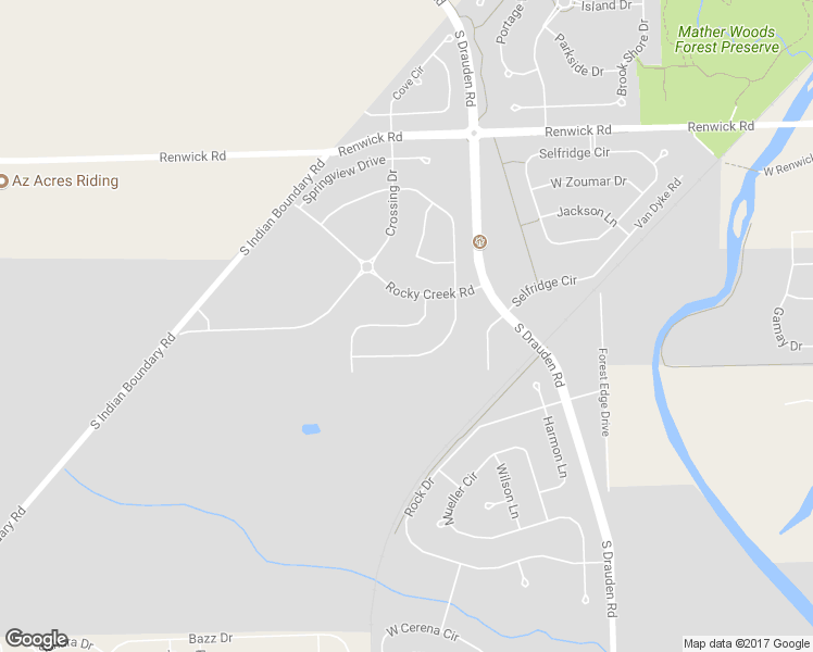 map of restaurants, bars, coffee shops, grocery stores, and more near Lake View Road in Plainfield