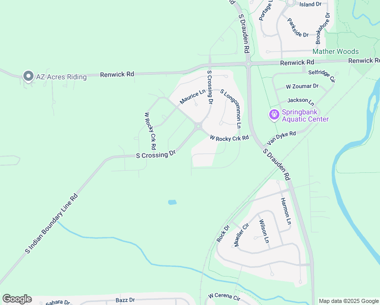 map of restaurants, bars, coffee shops, grocery stores, and more near 16214 South Lake View Road in Plainfield
