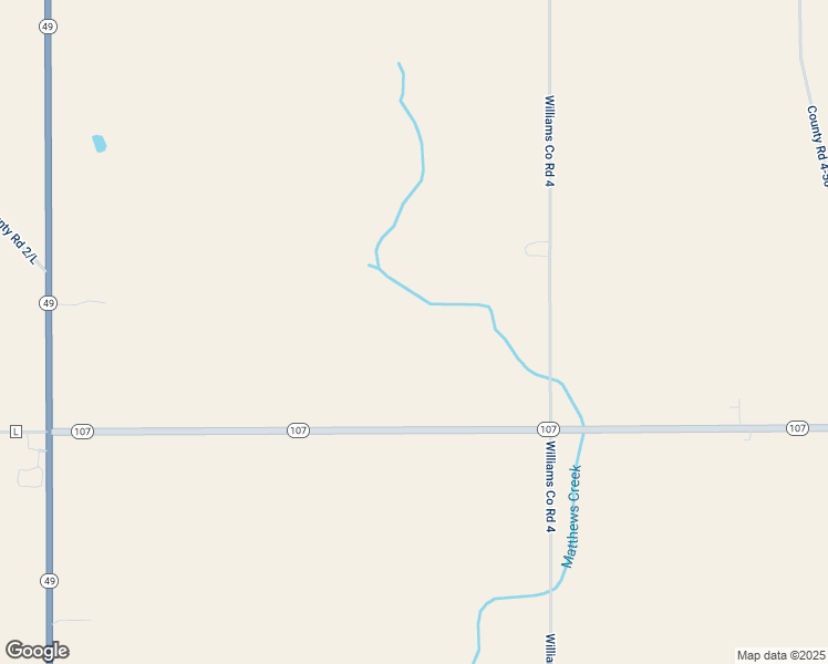 map of restaurants, bars, coffee shops, grocery stores, and more near 3579 Ohio 107 in Edon
