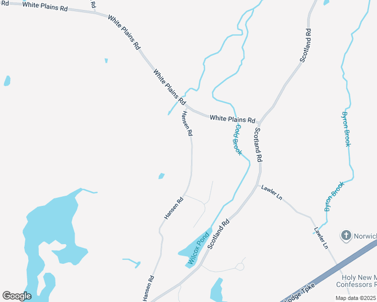 map of restaurants, bars, coffee shops, grocery stores, and more near 160 Hansen Road in Norwich