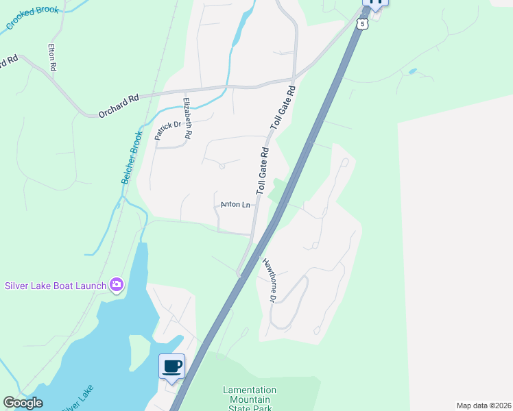 map of restaurants, bars, coffee shops, grocery stores, and more near 606 Toll Gate Road in Berlin