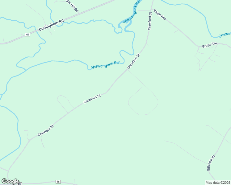 map of restaurants, bars, coffee shops, grocery stores, and more near 207 Crawford Street in Pine Bush