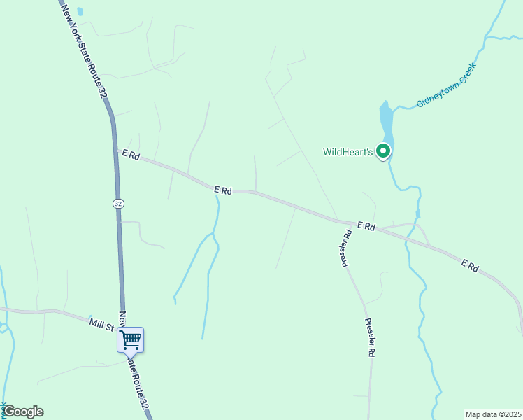 map of restaurants, bars, coffee shops, grocery stores, and more near 70 East Road in Wallkill