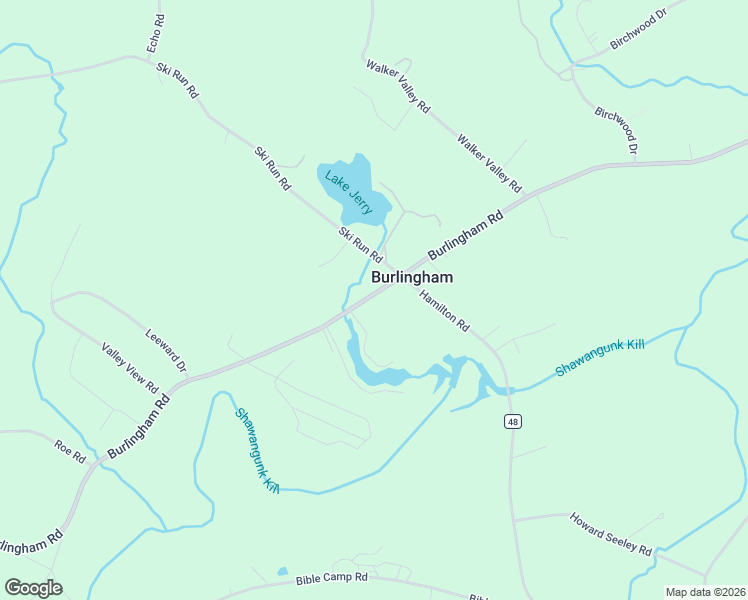 map of restaurants, bars, coffee shops, grocery stores, and more near 696 Burlingham Road in Bloomingburg