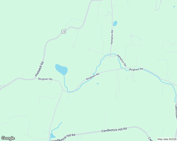 map of restaurants, bars, coffee shops, grocery stores, and more near 346 Bingham Rd in Marlboro