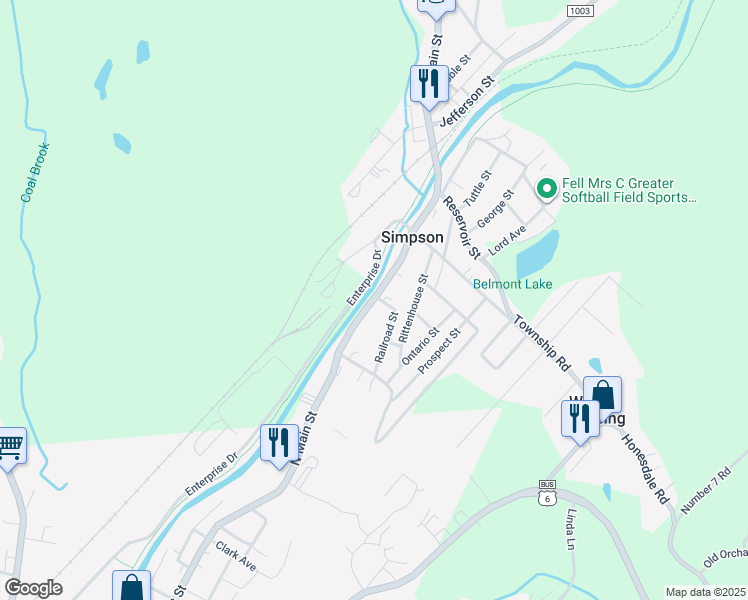 map of restaurants, bars, coffee shops, grocery stores, and more near 448 N Main St in Carbondale