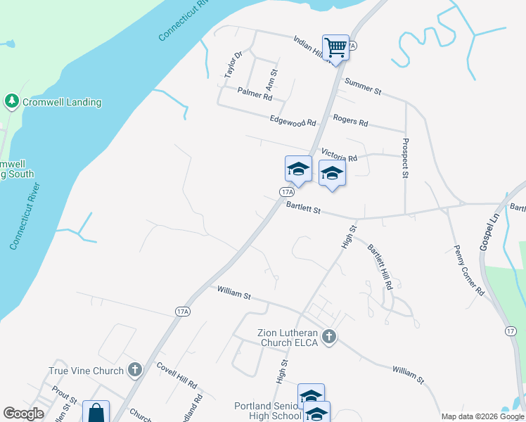 map of restaurants, bars, coffee shops, grocery stores, and more near 540 Main Street in Portland