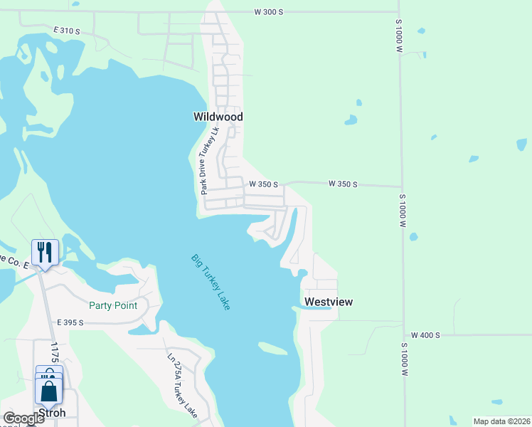 map of restaurants, bars, coffee shops, grocery stores, and more near 180 Ln 137 Turkey Lake in Hudson