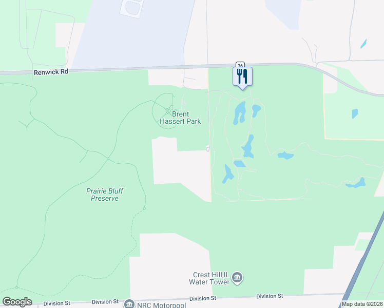 map of restaurants, bars, coffee shops, grocery stores, and more near in Crest Hill