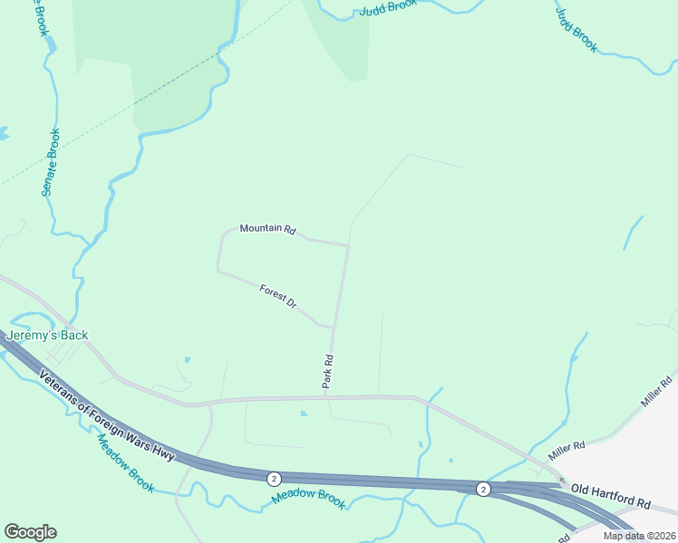 map of restaurants, bars, coffee shops, grocery stores, and more near 45 Park Road in Colchester