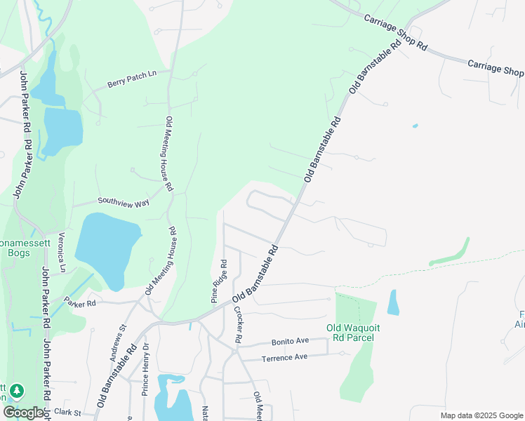 map of restaurants, bars, coffee shops, grocery stores, and more near 33 Country Club Lane in Falmouth