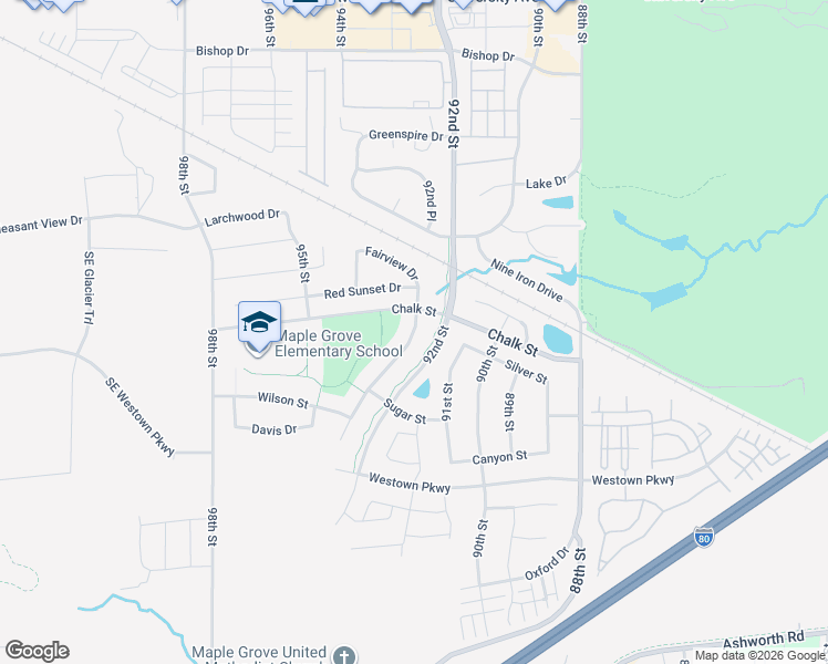 map of restaurants, bars, coffee shops, grocery stores, and more near 1498 93rd Street in West Des Moines