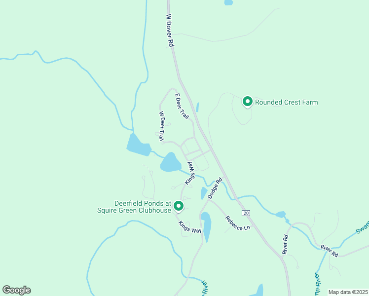 map of restaurants, bars, coffee shops, grocery stores, and more near 23 Washington Court in Pawling