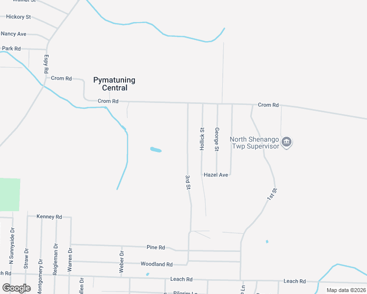 map of restaurants, bars, coffee shops, grocery stores, and more near 9748-9750 3rd Street in Linesville