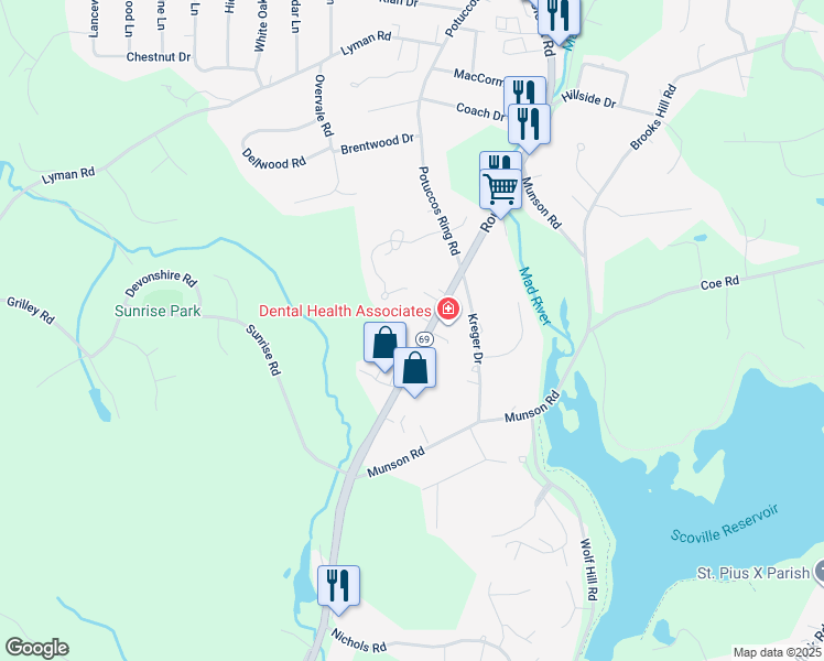 421 Wolcott Road, Wolcott CT Walk Score