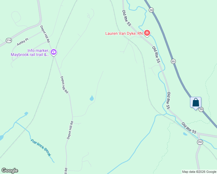 map of restaurants, bars, coffee shops, grocery stores, and more near 74 Carol Lane in Poughquag