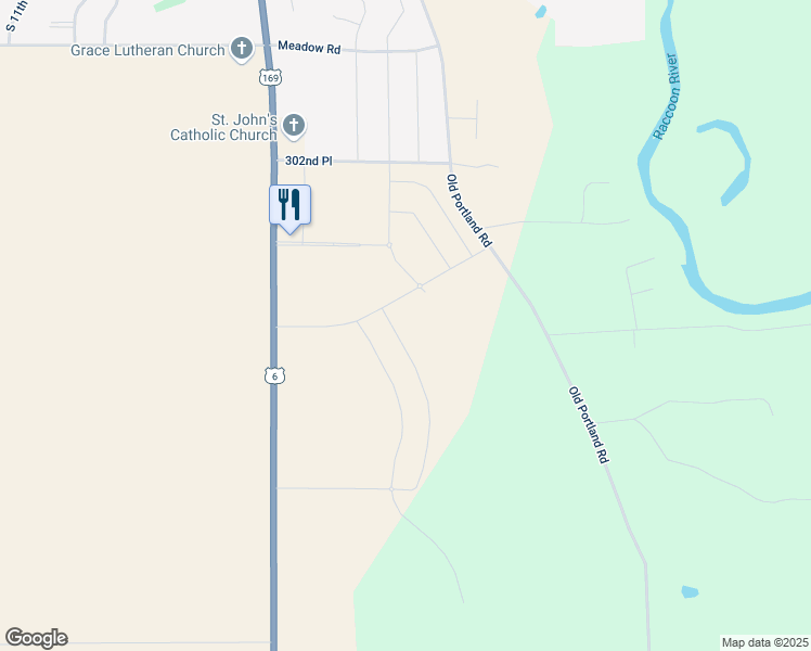 map of restaurants, bars, coffee shops, grocery stores, and more near in Adel