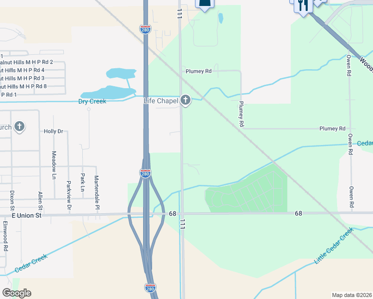map of restaurants, bars, coffee shops, grocery stores, and more near 30280 Lemoyne Rd in Walbridge