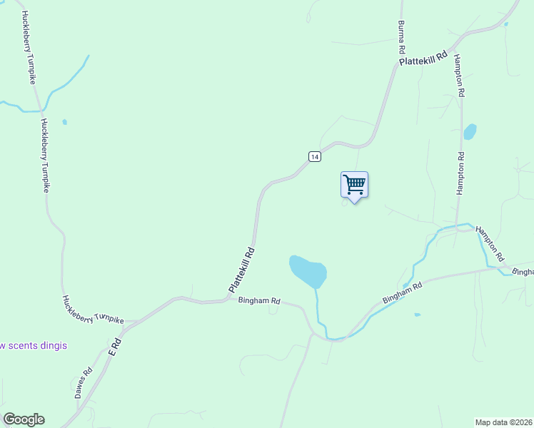 map of restaurants, bars, coffee shops, grocery stores, and more near 361 Plattekill Road in Marlboro